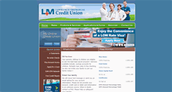 Desktop Screenshot of lmhospcu.com